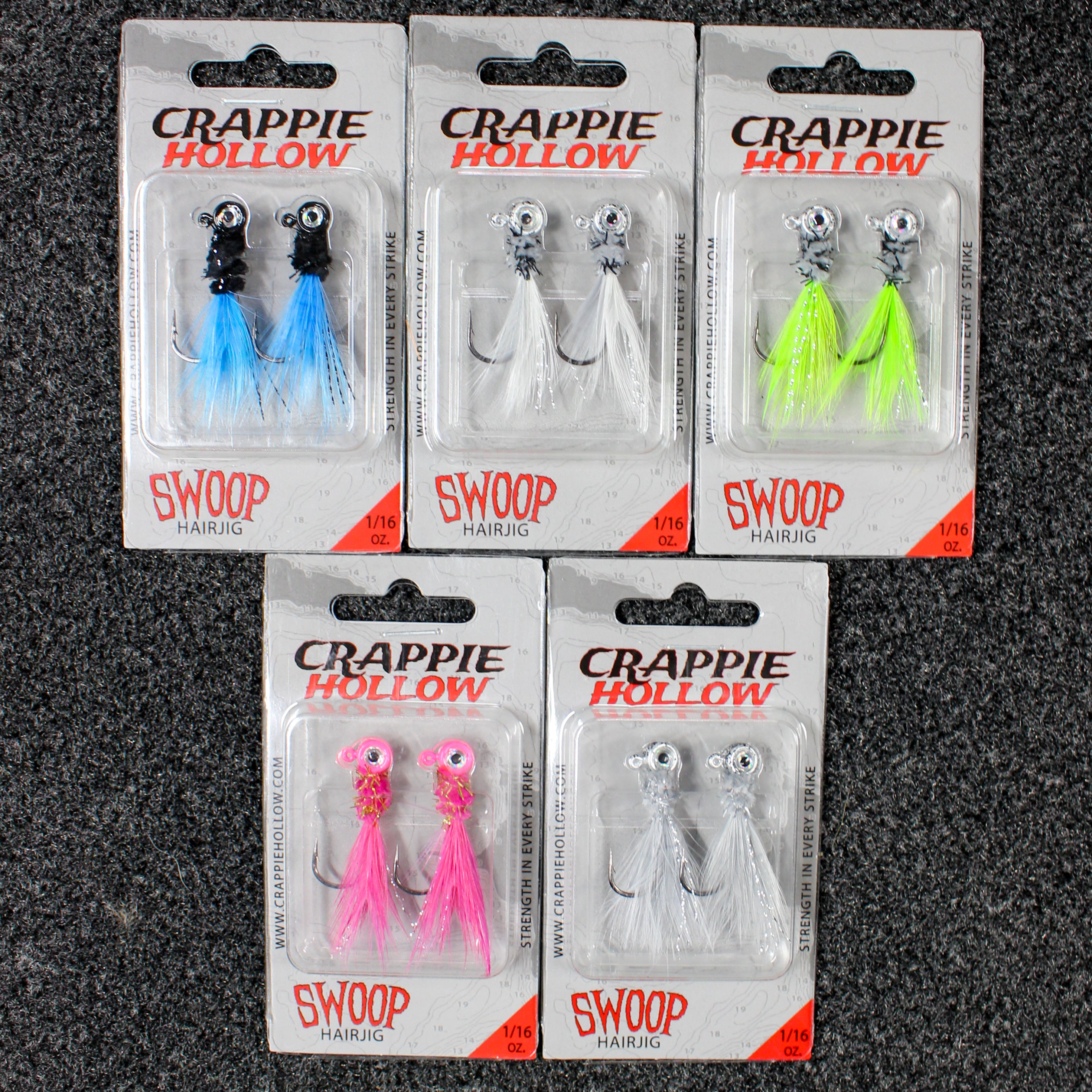 Crystal Clear Collection - 1/8 oz. – Crappie Hollow