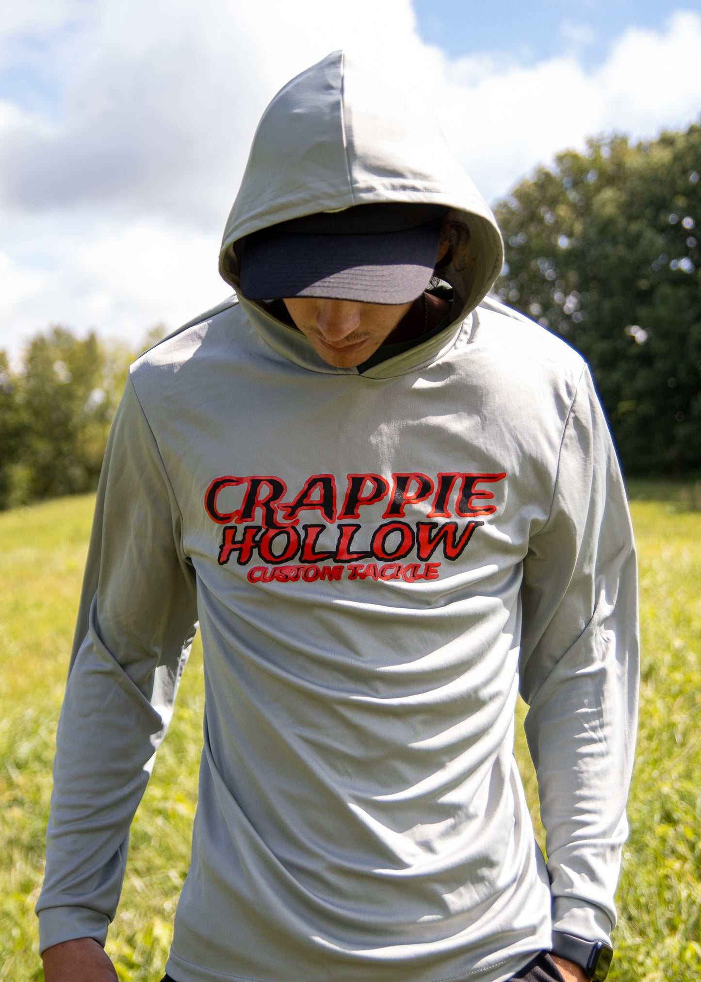 Performance Hooded Long Sleeve - Grey